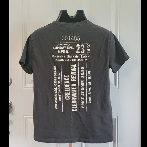 Lucky brand creedence Clearwater Revival shirt NWOT - Picture 5 of 5